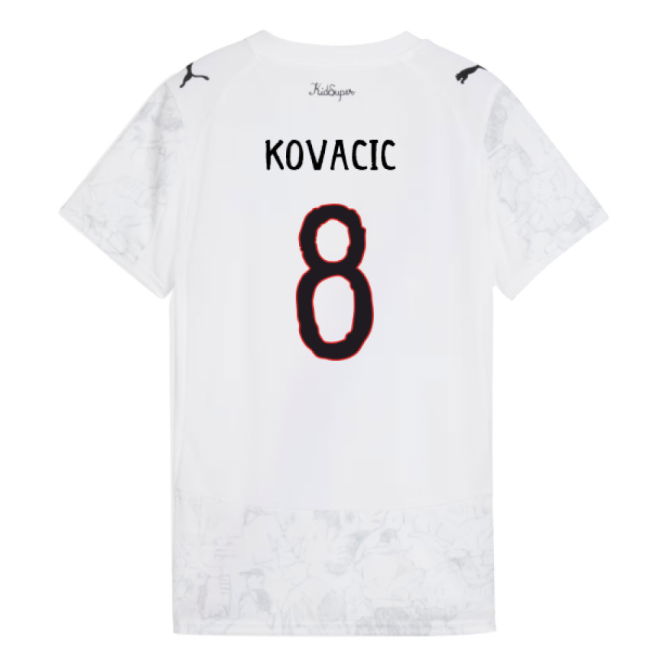 2025-2026 KIDSUPER x Manchester City CWC Shirt (White) - Womens (Kovacic 8)