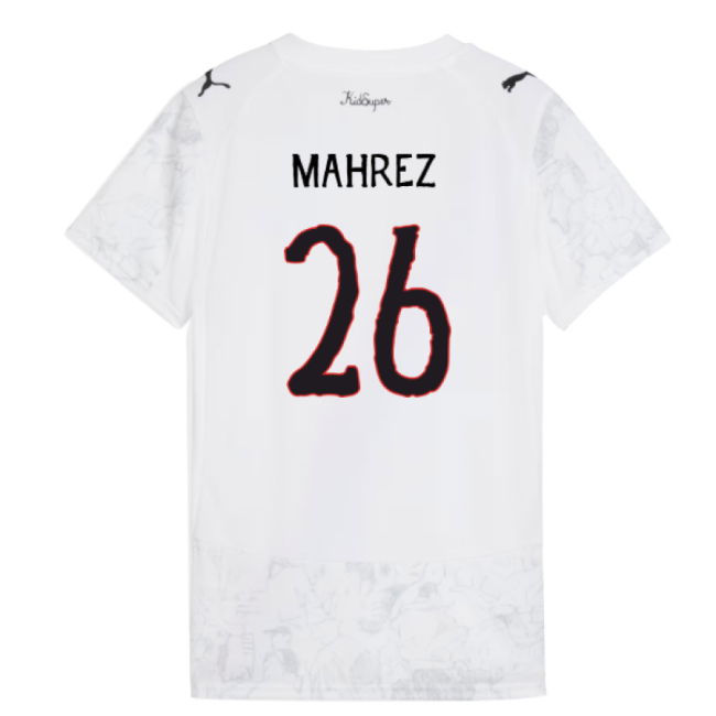 2025-2026 KIDSUPER x Manchester City CWC Shirt (White) - Womens (Mahrez 26)