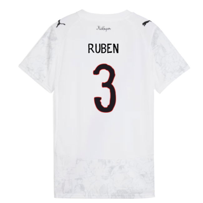2025-2026 KIDSUPER x Manchester City CWC Shirt (White) - Womens (Ruben 3)