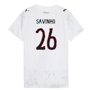 2025-2026 KIDSUPER x Manchester City CWC Shirt (White) - Womens (Savinho 26)