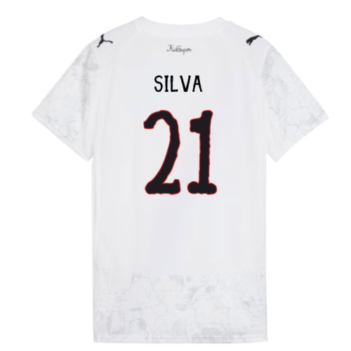 2025-2026 KIDSUPER x Manchester City CWC Shirt (White) - Womens (Silva 21)