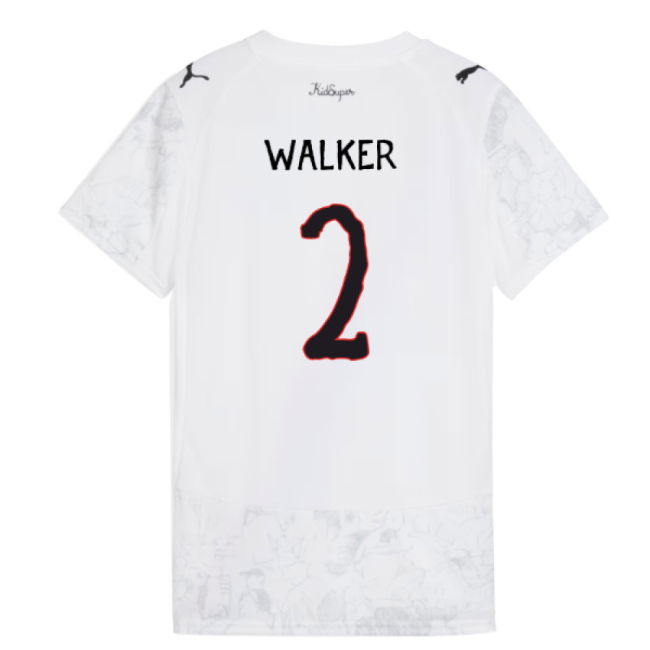 2025-2026 KIDSUPER x Manchester City CWC Shirt (White) - Womens (Walker 2)