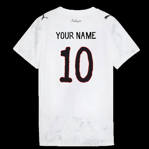 2025-2026 KIDSUPER x Manchester City CWC Shirt (White) - Womens (Your Name)