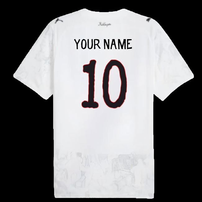 2025-2026 KIDSUPER x Manchester City CWC Shirt (White) (Your Name)