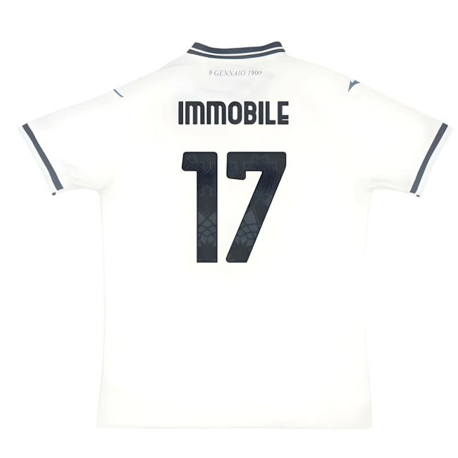 2025-2026 Lazio Away Shirt (Immobile 17)