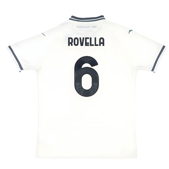 2025-2026 Lazio Away Shirt (Rovella 6)