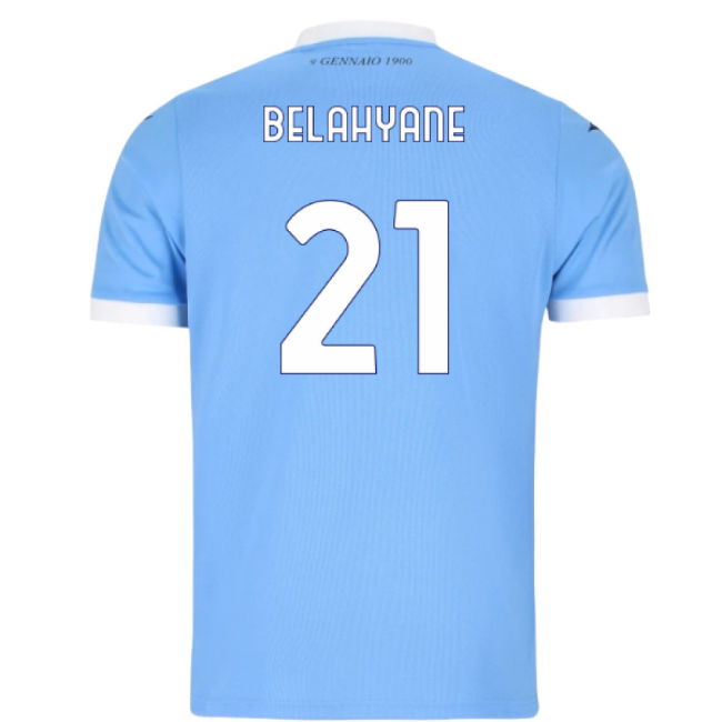 2025-2026 Lazio Home Shirt (Belahyane 21)