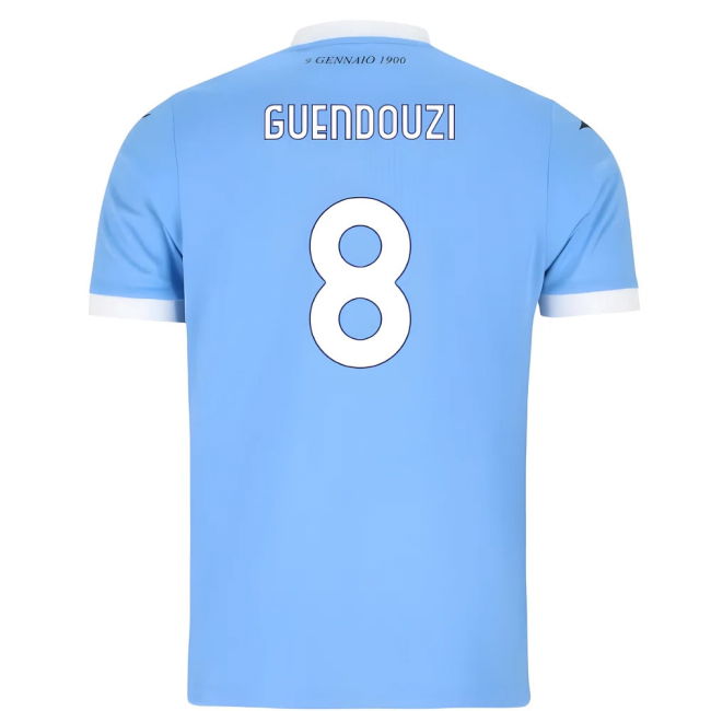 2025-2026 Lazio Home Shirt (Guendouzi 8)