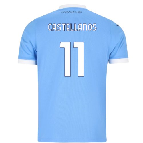 2025-2026 Lazio Home Shirt (Kids) (Castellanos 11)