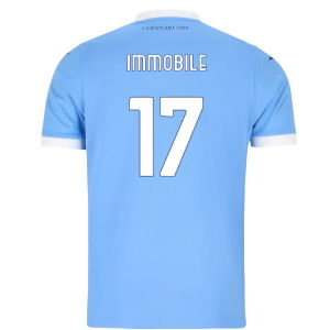 2025-2026 Lazio Home Shirt (Kids) (Immobile 17)