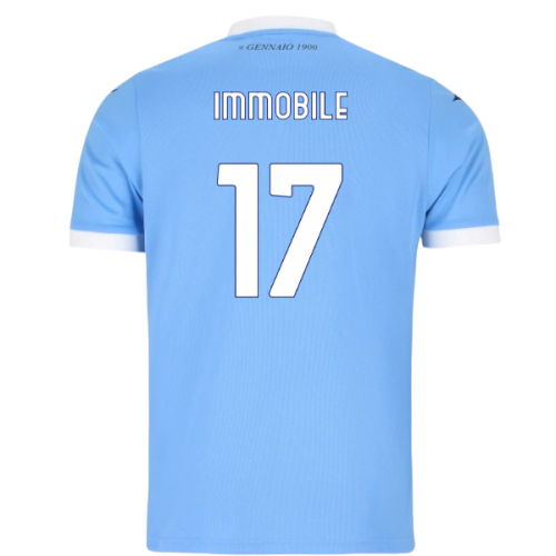 2025-2026 Lazio Home Shirt (Kids) (Immobile 17)
