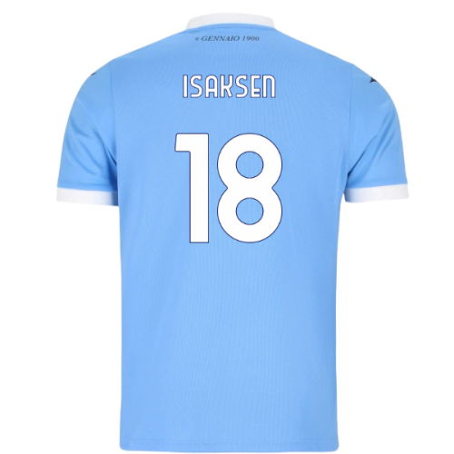 2025-2026 Lazio Home Shirt (Kids) (Isaksen 18)