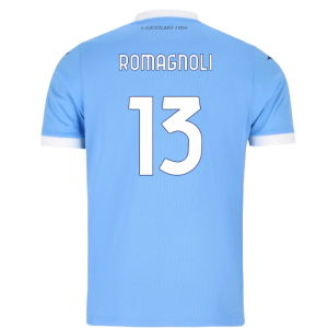 2025-2026 Lazio Home Shirt (Kids) (Romagnoli 13)