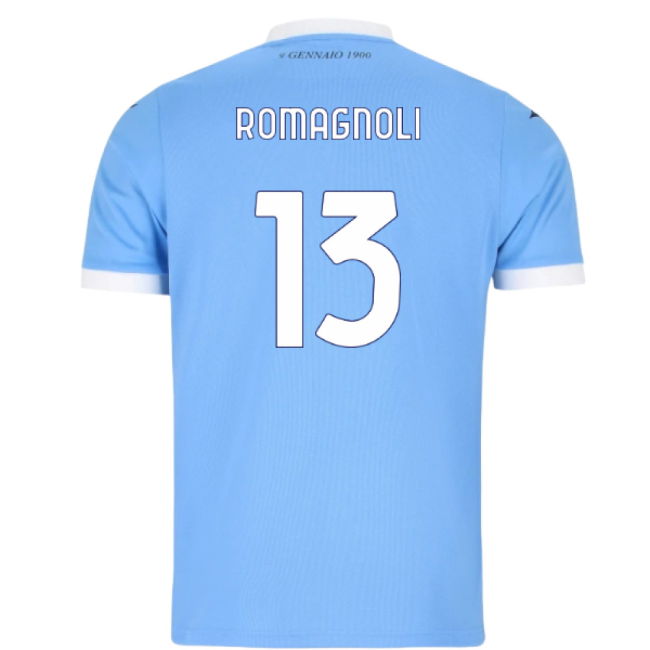 2025-2026 Lazio Home Shirt (Kids) (Romagnoli 13)