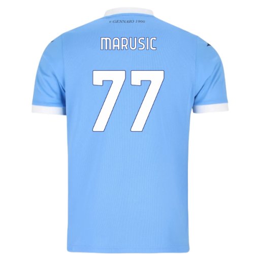 2025-2026 Lazio Home Shirt (Marusic 77)