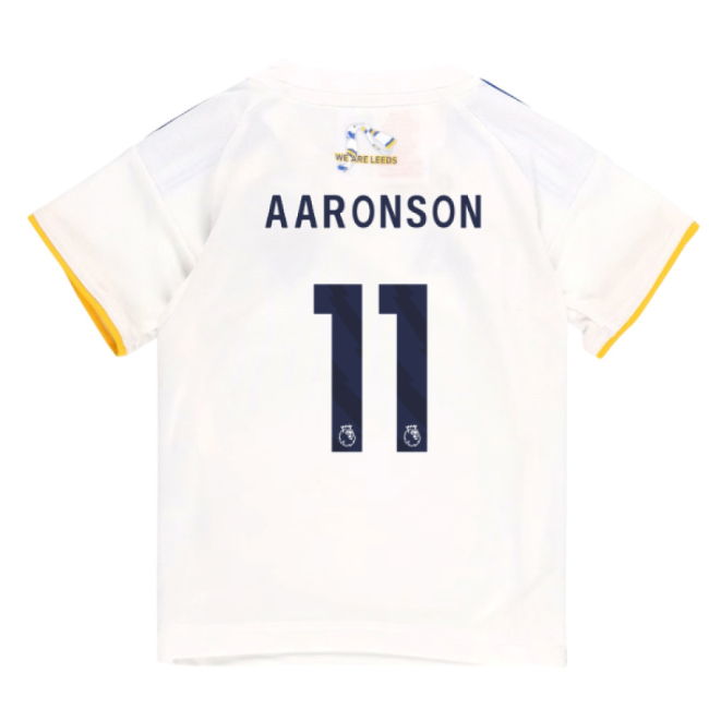 2025-2026 Leeds United Home Baby Kit (Aaronson 11)