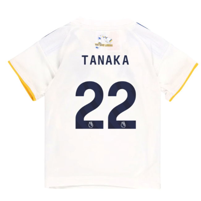 2025-2026 Leeds United Home Baby Kit (Tanaka 22)
