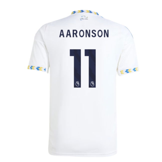 2025-2026 Leeds United Home Shirt (Aaronson 11)