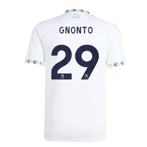 2025-2026 Leeds United Home Shirt (Gnonto 29)