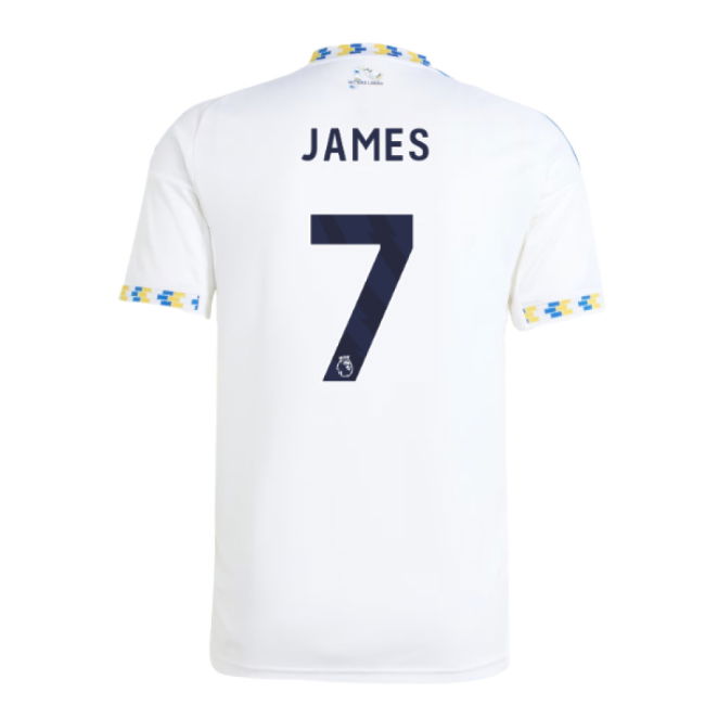 2025-2026 Leeds United Home Shirt (James 7)