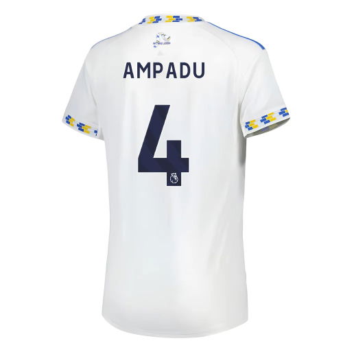 2025-2026 Leeds United Home Shirt (Womens) (Ampadu 4)