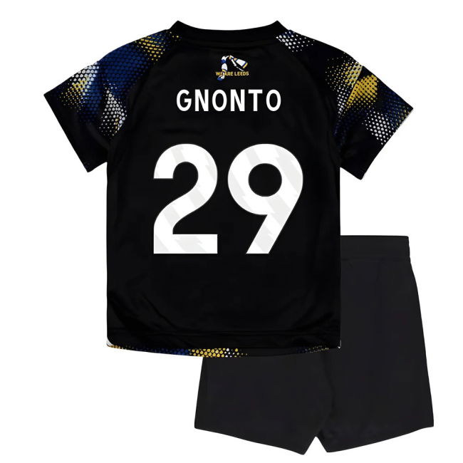 2025-2026 Leeds United Third Baby Kit (Gnonto 29)