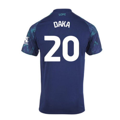 2025-2026 Leicester City Away Shirt (Daka 20)