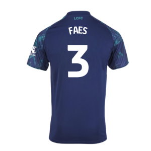2025-2026 Leicester City Away Shirt (Faes 3)