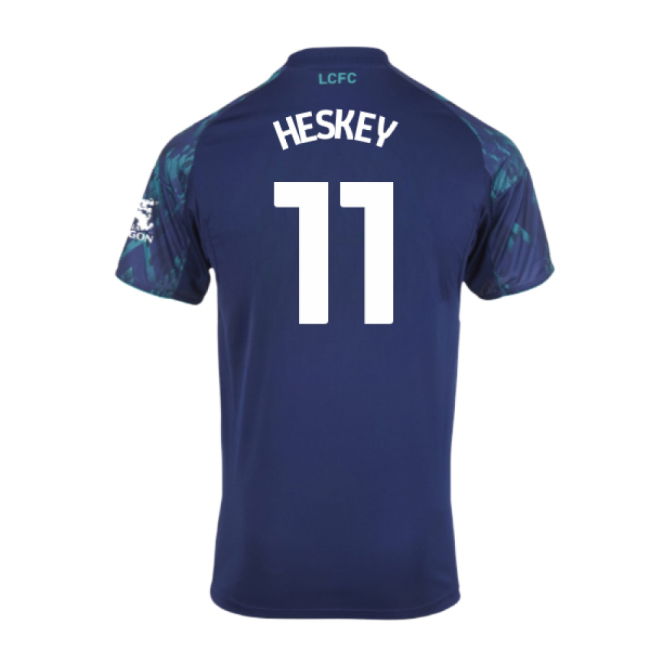 2025-2026 Leicester City Away Shirt - Kids (Heskey 11)