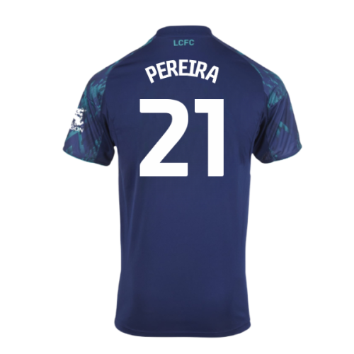 2025-2026 Leicester City Away Shirt - Kids (Pereira 21)