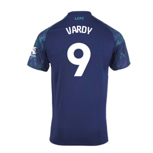 2025-2026 Leicester City Away Shirt - Kids (Vardy 9)