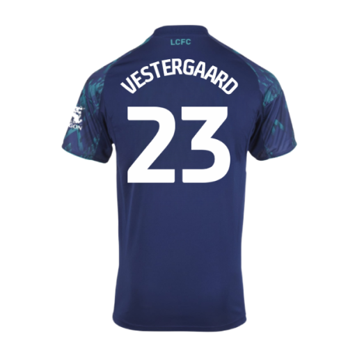 2025-2026 Leicester City Away Shirt - Kids (Vestergaard 23)