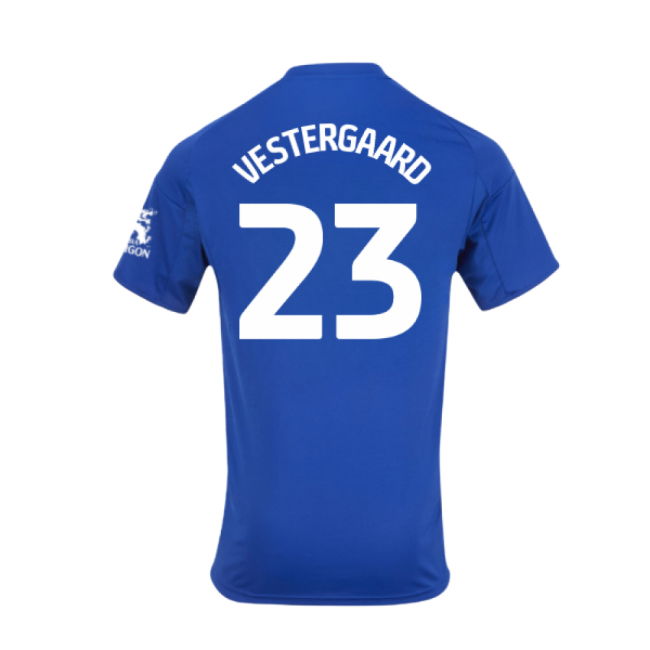 2025-2026 Leicester City Home Shirt (Vestergaard 23)