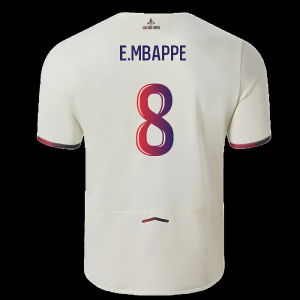 2025-2026 Lille Away Shirt (E.Mbappe 8)