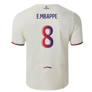 2025-2026 Lille Away Shirt (E.Mbappe 8)