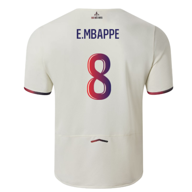 2025-2026 Lille Away Shirt (E.Mbappe 8)