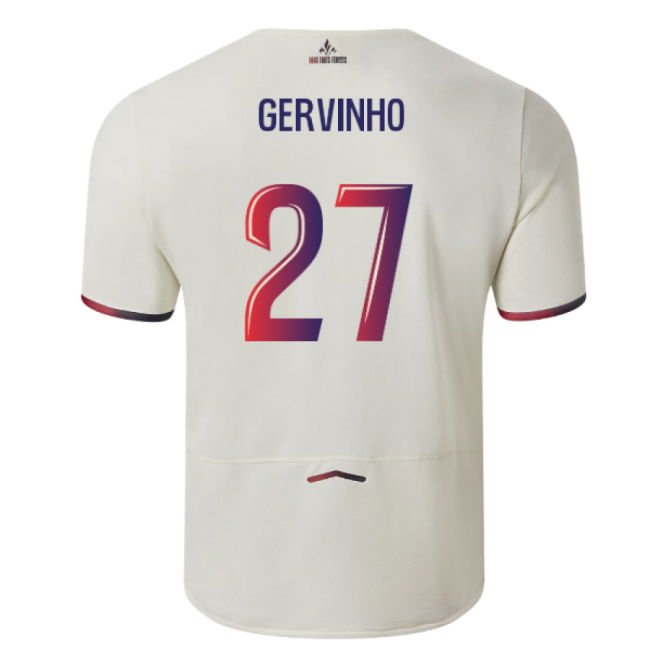 2025-2026 Lille Away Shirt (Gervinho 27)