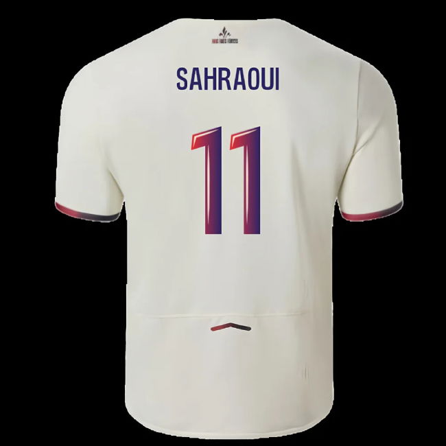 2025-2026 Lille Away Shirt (Sahraoui 11)