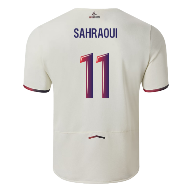 2025-2026 Lille Away Shirt (Sahraoui 11)