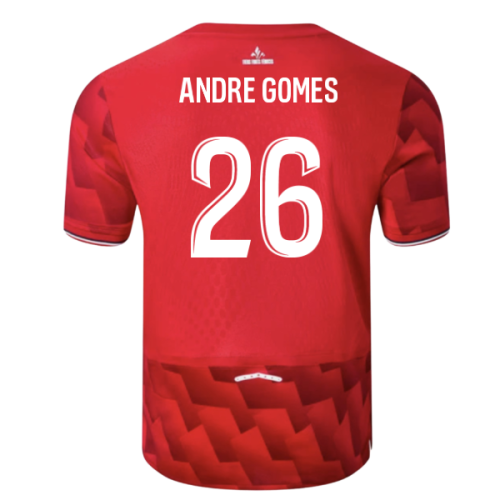 2025-2026 Lille Home Shirt (Andre Gomes 26)