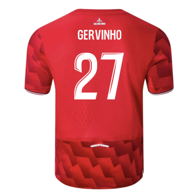 2025-2026 Lille Home Shirt (Gervinho 27)