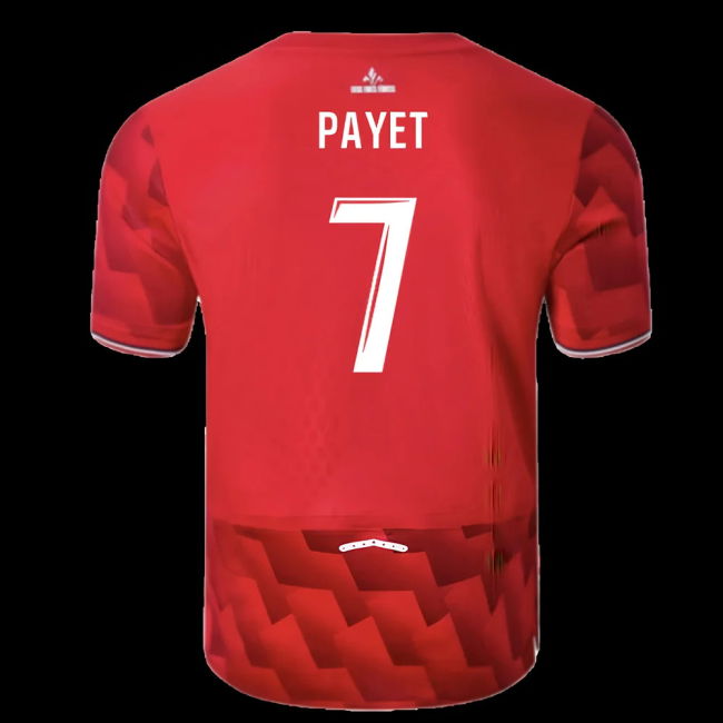 2025-2026 Lille Home Shirt (Payet 7)
