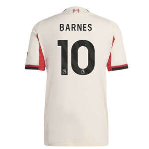 2025-2026 Liverpool Authentic Away Shirt (Barnes 10)