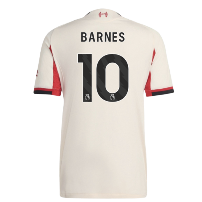 2025-2026 Liverpool Authentic Away Shirt (Barnes 10)