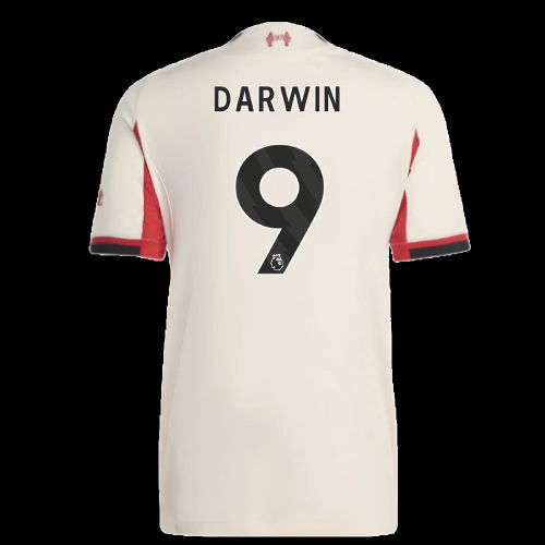 2025-2026 Liverpool Authentic Away Shirt (Darwin 9)