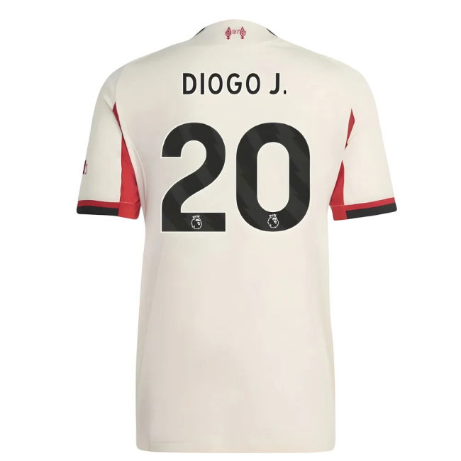 2025-2026 Liverpool Authentic Away Shirt (Diogo J. 20)