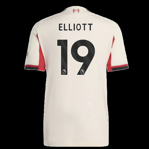 2025-2026 Liverpool Authentic Away Shirt (Elliott 19)