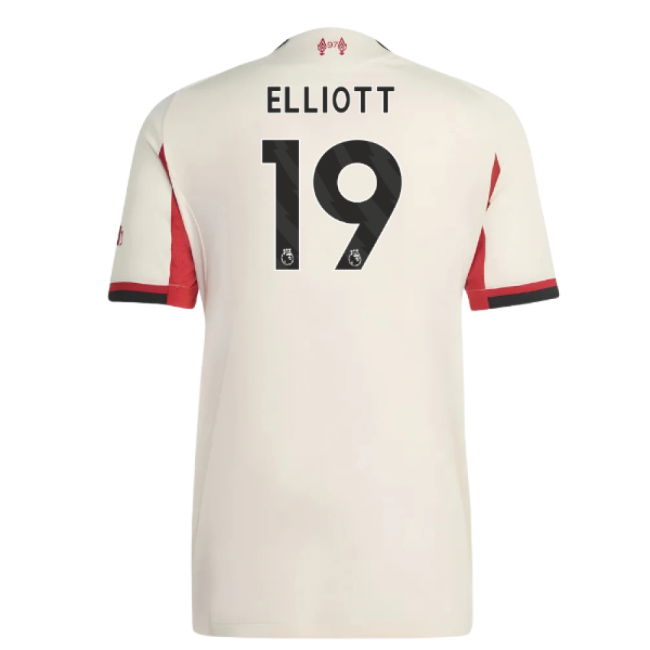 2025-2026 Liverpool Authentic Away Shirt (Elliott 19)