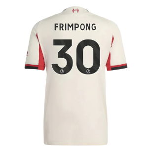 2025-2026 Liverpool Authentic Away Shirt (Frimpong 30)