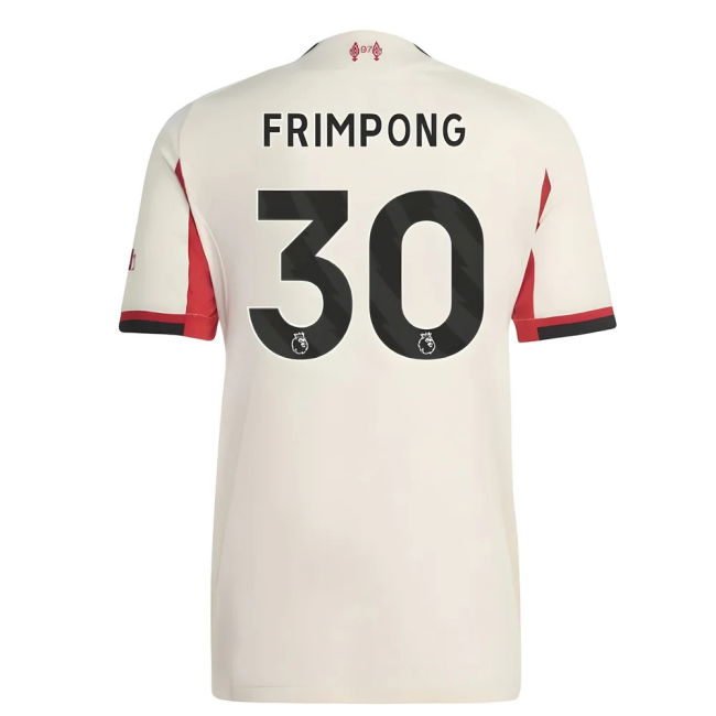 2025-2026 Liverpool Authentic Away Shirt (Frimpong 30)